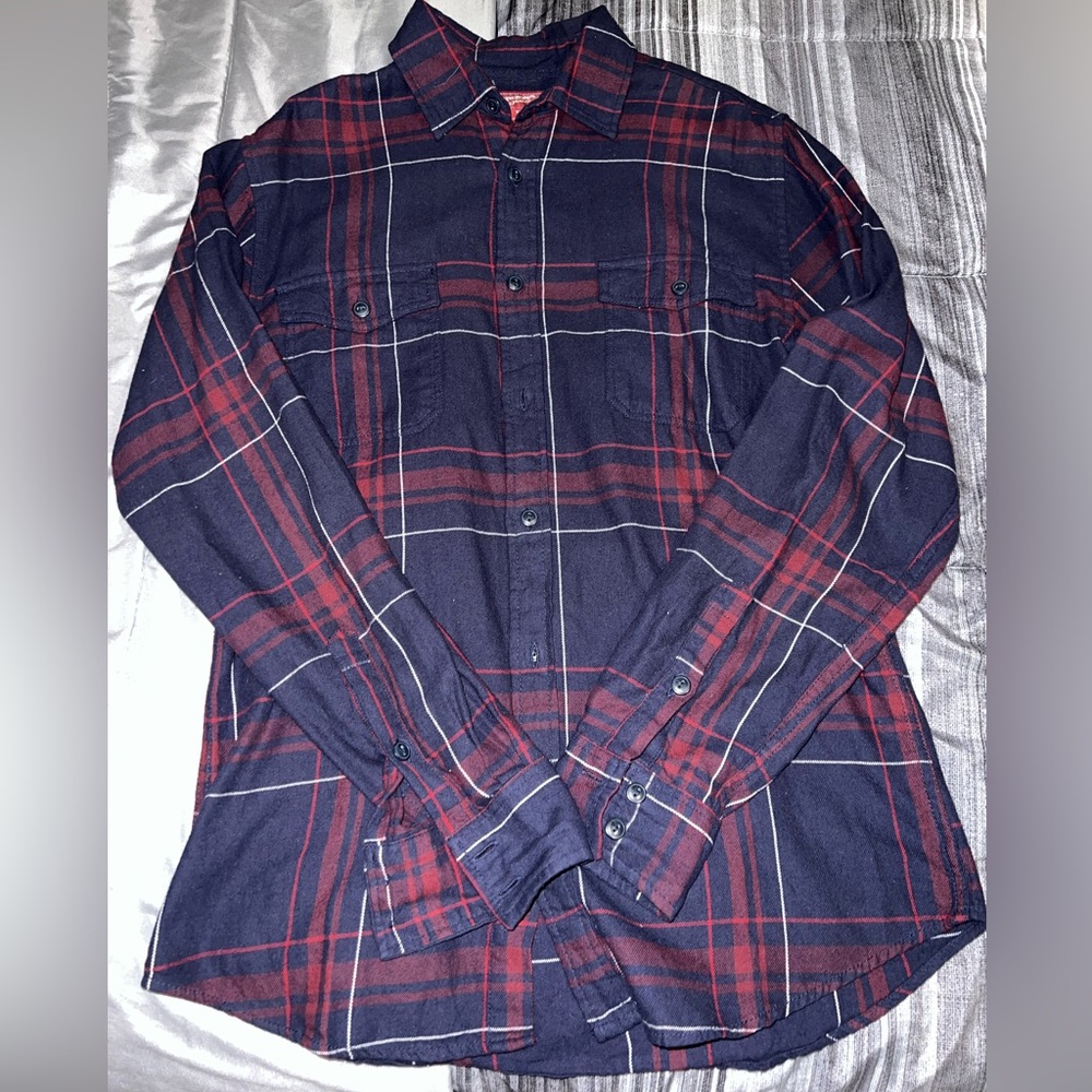 Arizona Jeans Plaid Flannel